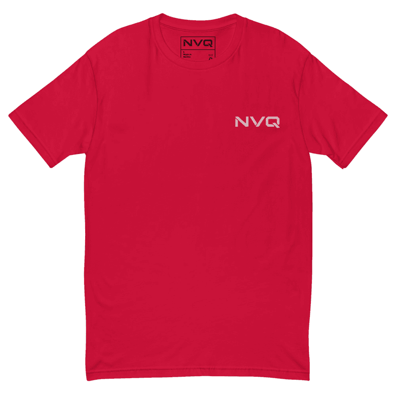 NVQ Fitted T-Shirt — Red