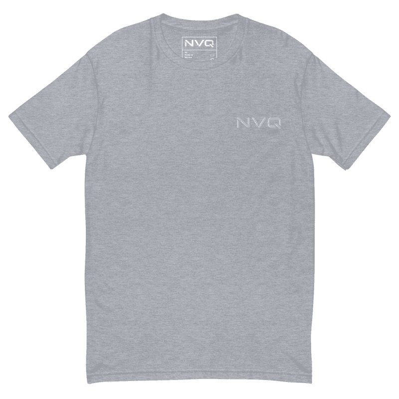 NVQ Fitted T-Shirt — Heather Grey