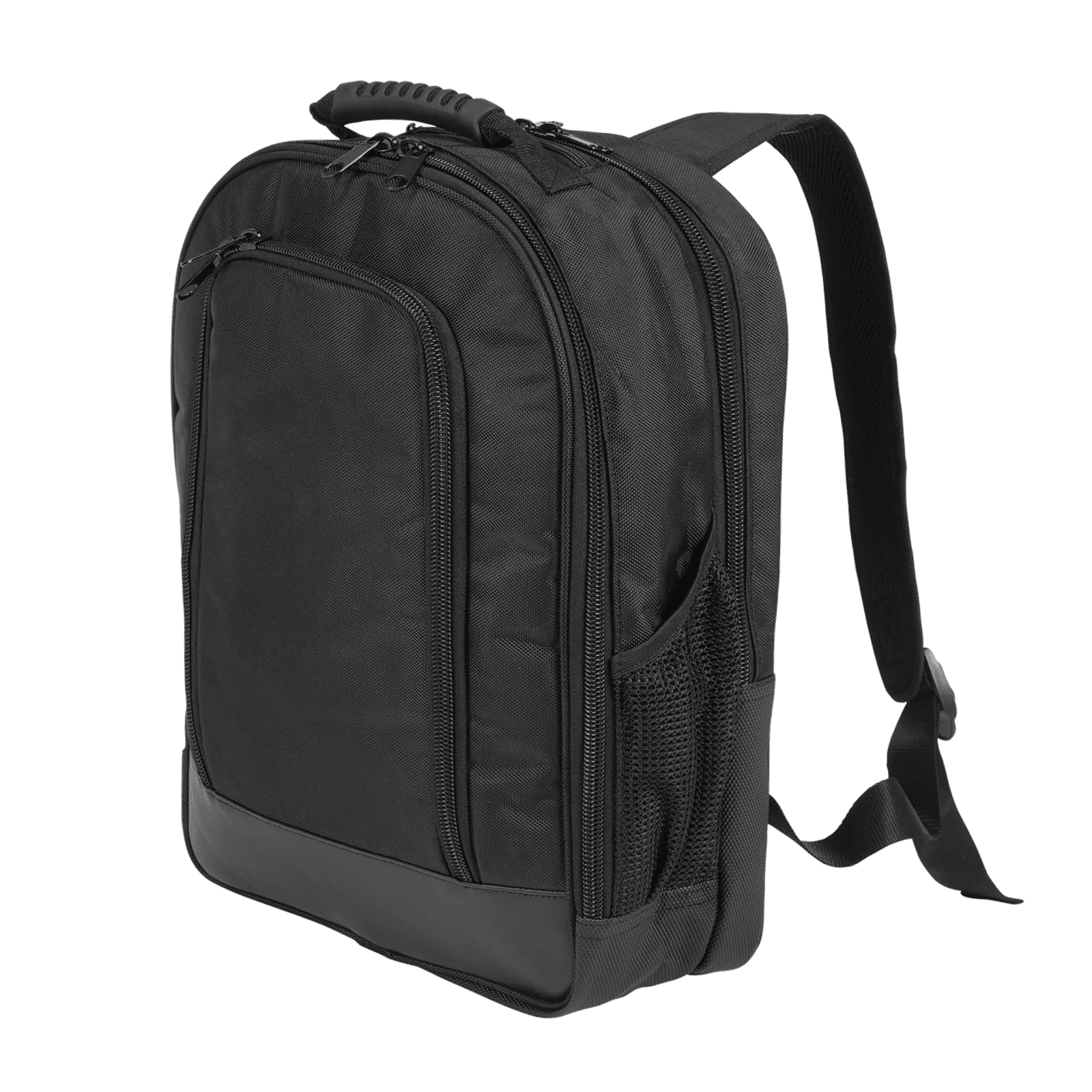 Equipment backpack 29 L in black, front view