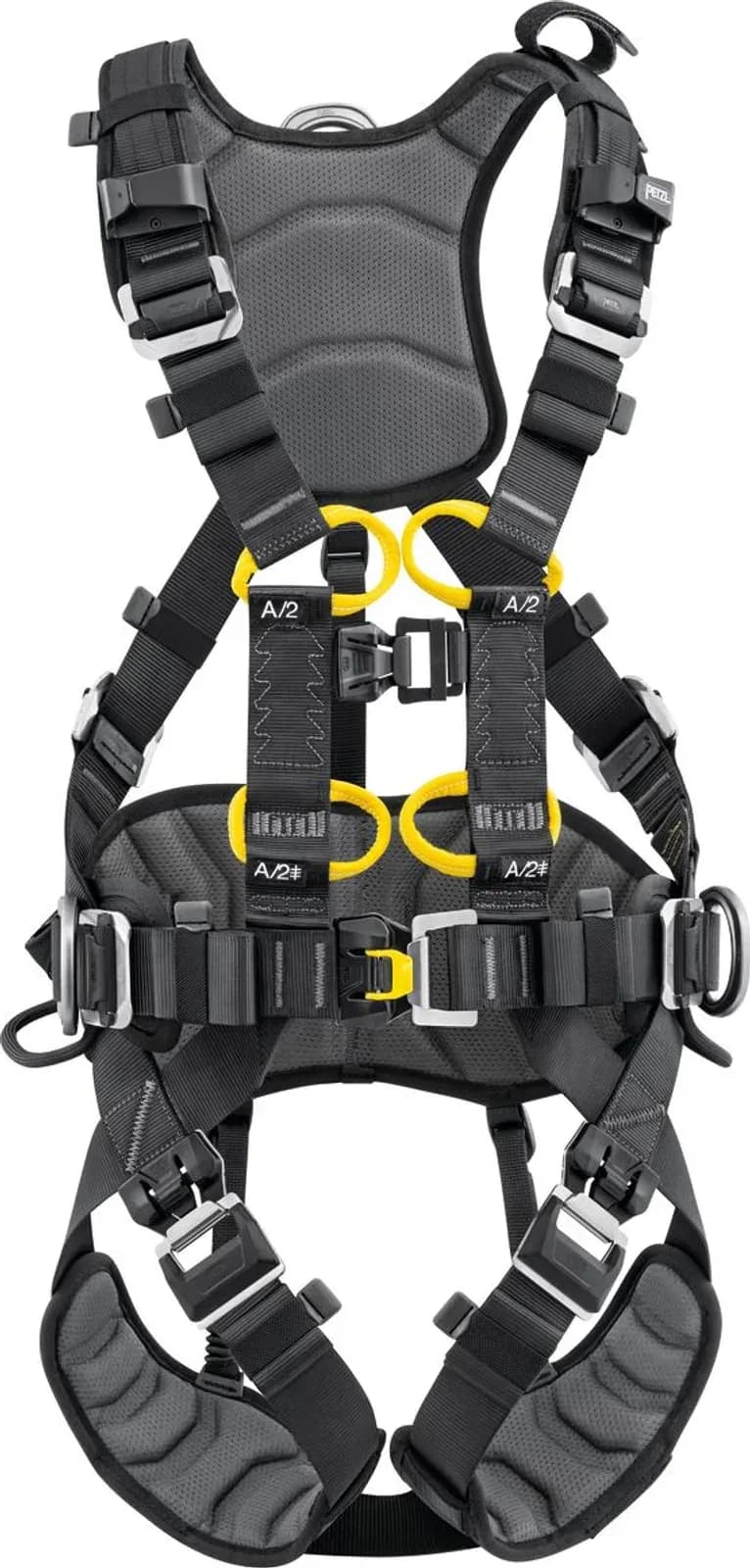 Petzl VOLT WIND OFFSHORE harness, front view