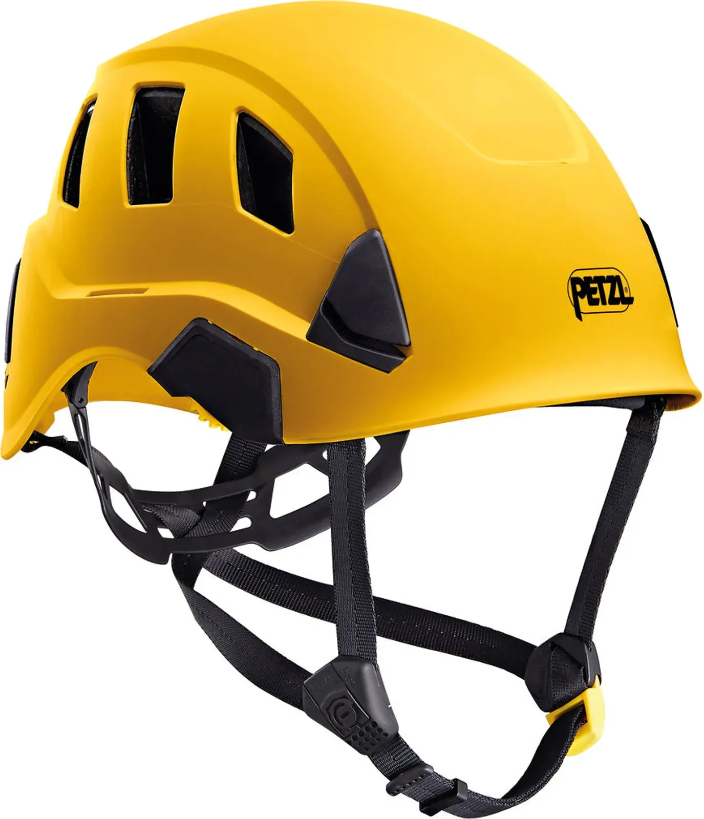 Petzl STRATO VENT helmet in yellow