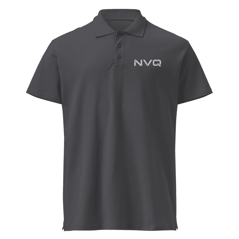 NVQ Polo Shirt — Mouse Grey