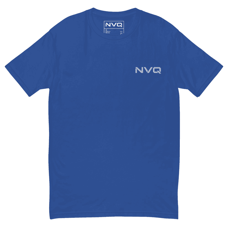 NVQ Fitted T-Shirt — Royal Blue