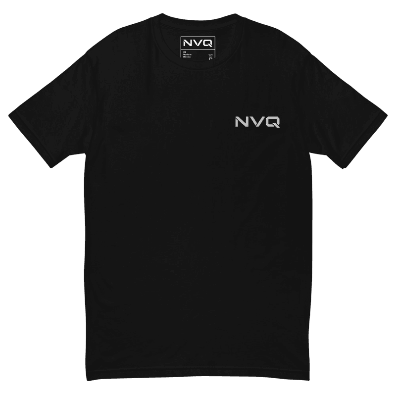 NVQ Fitted T-Shirt — Black